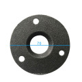 tray black iron pipe floor flange